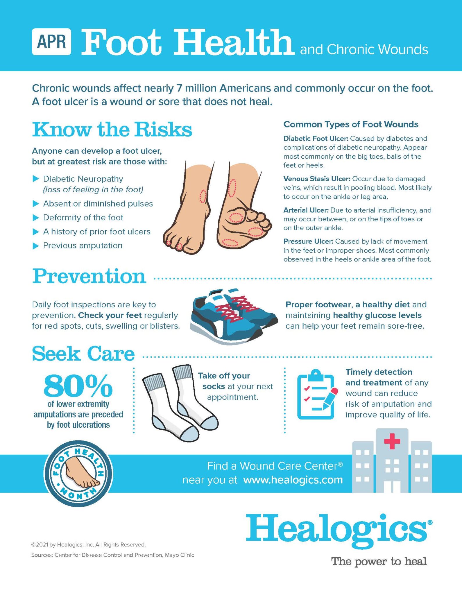 Healogics® 2021 The Year of Healing Program Focuses on Foot Health to ...